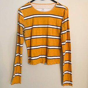 Pacsun Lettuce Edge Crop Long Sleeve